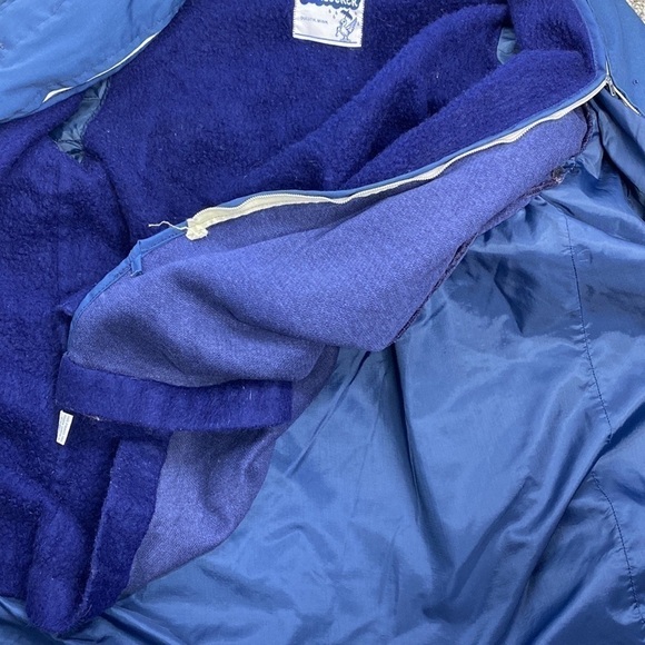 Vintage Rainducker Duluth, MN Navy Blue Insulated Jacket - Picture 6 of 8